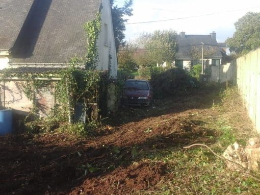 Remise état terrain Pluneret après