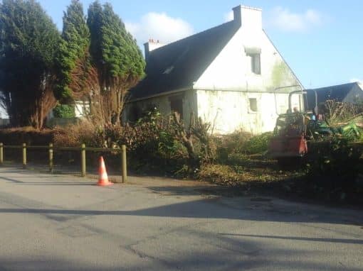 Remise état terrain Pluneret après