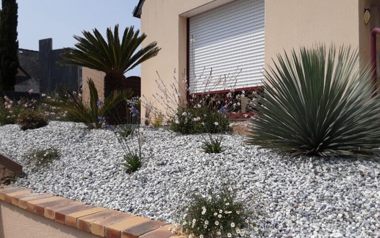 Creation amenagement vegetal mineral Auray 1 - Auray Vannes