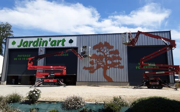 Jardinart Elagage Abattage les nacelles 2 - Auray Vannes